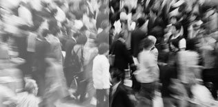 Crowd of people.